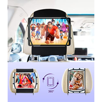 Lpoake Car Headrest Tablet Holder for Kids & Families