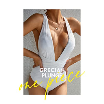 MOLYBELL One Piece Criss Cross Monokini Swimwear