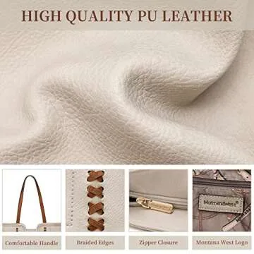 Montana West Tote Bag for Women Top Handle Satchel Purse Oversized Shoulder Handbag Hobo Bags Christmas Gift MWC-118TN