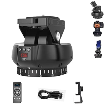 ZTIANFOTO YT-1200 Auto Motorized Rotating Panoramic Head with Remote Control 328FT Remote Control Di...