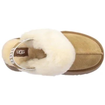 UGG Women's Funkette Slipper, Chestnut, 07