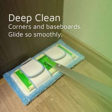 Reusable Mop Pad for Swiffer Sweeper, 4 Pack