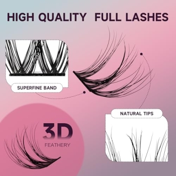 Mayhug Cluster Lashes 3D Volume Mink for Home Use