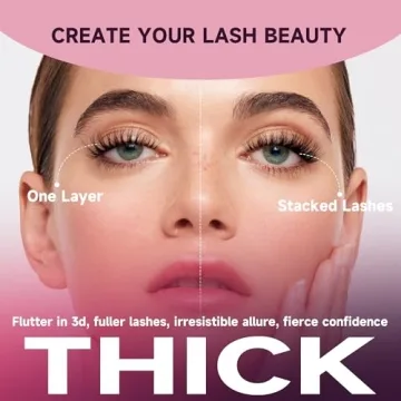 Mayhug Cluster Lashes 3D Volume Mink for Home Use