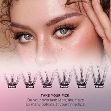 Mayhug Cluster Lashes 3D Volume Mink for Home Use