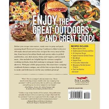 Weekend Camping Cookbook: Over 100 Delicious Recipes for Campfire and Grilling (Fox Chapel Publishin...