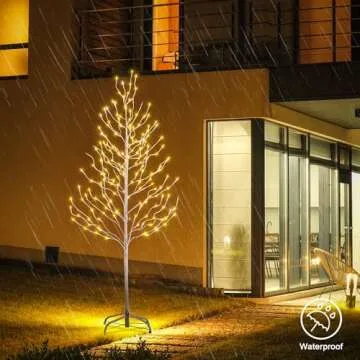 LIGHTSHARE 5FT 200L Lighted Star Light Decoration