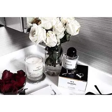 Renee Redesigns Handmade Silver Slate Stone Coasters For Drinks | Protect Your Table Tops From Drink Rings and Spills | Unique 4-Piece Holiday Gift Set, Round - 4 x 4 inches