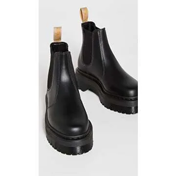 Dr. Martens Women's Vegan V 2976 Quad Mono Chelsea Boot
