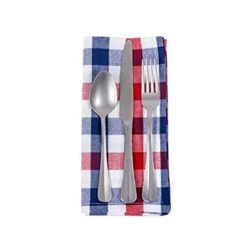 DII Patriotic Napkin Set - 4th of July Table Decor