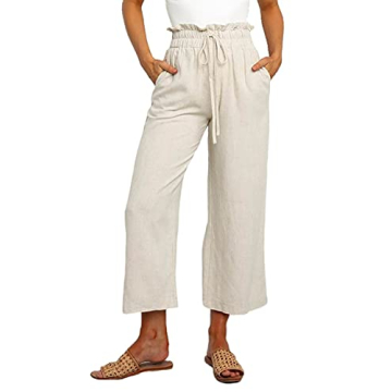 Dokotoo Women’s Casual Pants - Versatile Wide Leg Lightweight Joggers with Pockets
