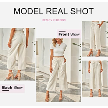 Comfortable Dokotoo Casual Pants with Pockets for Women