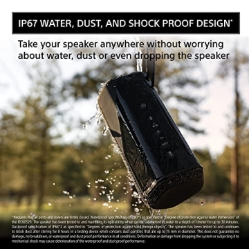 Sony Portable Bluetooth Speaker | Waterproof & 16-Hour Battery