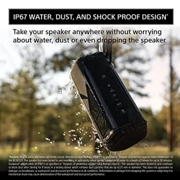 Sony Portable Bluetooth Speaker | Waterproof & 16-Hour Battery