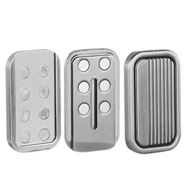 Metal EDC Fidget Slider for Anxiety Relief and Stress