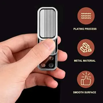 Metal EDC Fidget Slider for Anxiety Relief and Stress