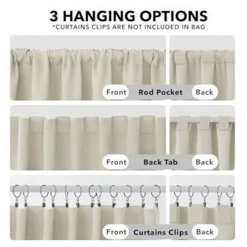 Deconovo Blackout Curtains for Total Darkness and Style