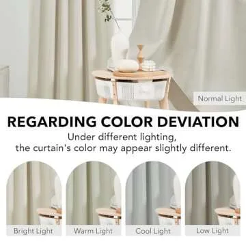 Deconovo Blackout Curtains for Total Darkness and Style