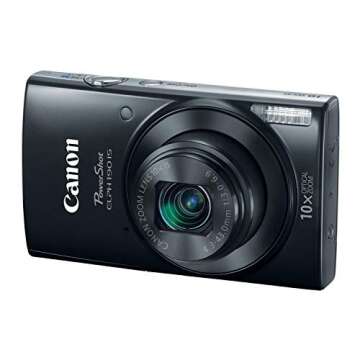 Canon Cameras US 1084C001 Canon PowerShot ELPH 190 Digital Camera w/ 10x Optical Zoom and Image Stab...