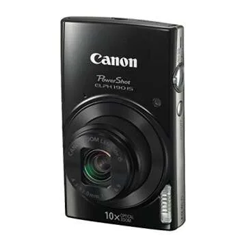 Canon PowerShot ELPH 190 Camera with 10x Zoom and Wi-Fi