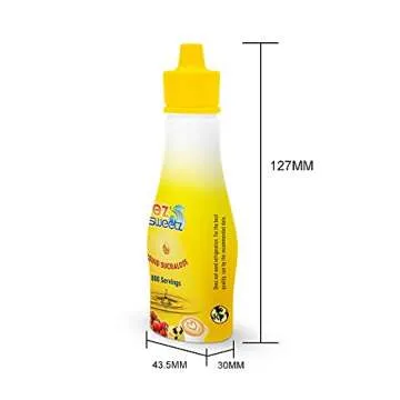 EZ-Sweetz (2.0oz - Liquid Sweetener 800 Servings/Bottle) (Original, 3 Pack)