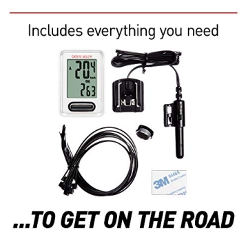 Velo 9 Wired Bike Computer for Reliable Cycling Data