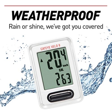 Velo 9 Wired Bike Computer for Reliable Cycling Data