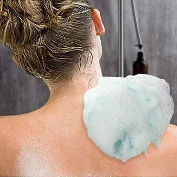 Titanker Bath Loofah Sponge - Exfoliating Soft Scrubber Set