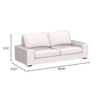 Affordable LEISLAND Modern Sofa for Comfortable Living Room Style