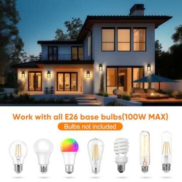 Stylish Waterproof Outdoor Wall Lanterns for Year-Round Use