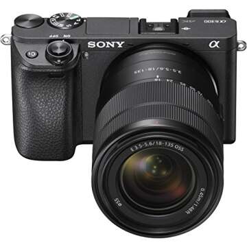 Sony Alpha a6300 Mirrorless Camera with F3.5-5.6 OSS Lens