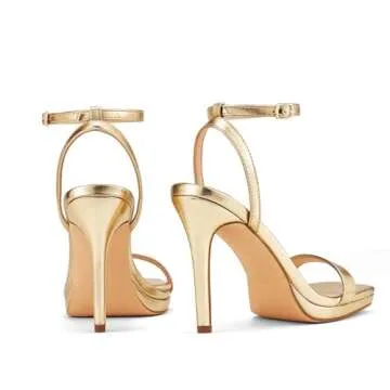 Elisabet Tang Stylish 4.3 Inch Stiletto Sandals for Women