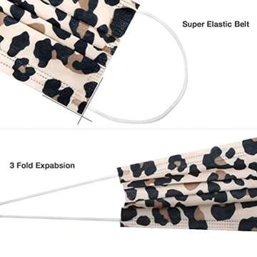 Stylish NVGSN Disposable Face Masks - 100 Pcs Collection