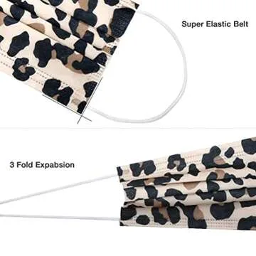 Stylish NVGSN Disposable Face Masks - 100 Pcs Collection