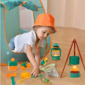 Meland Kids Camping Tent 20pcs for Outdoor Fun