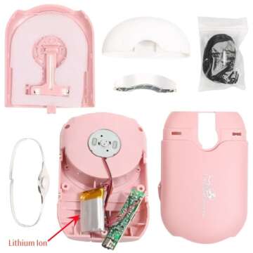 150ml/ 5.07 fl. oz Eyelash Extension Cleanser with Eyelash Fan Dryer, Lash Shampoo for Extension wit...