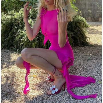 ROAONOCOMO Y2K Ruffles Fairy Dress - Perfect for Any Occasion