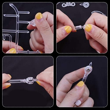 Migaven 10pcs Action Figure Display Stands for Collectors