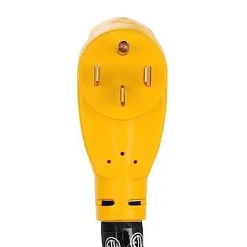 Camco 15 Foot 50 Amp Extension Cord for RVs and Campers