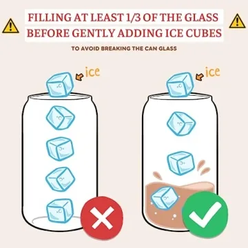 16 Oz Can Glass - Ideal Birthday Gift