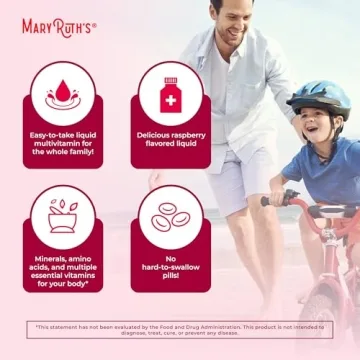MaryRuth Liquid Multivitamin Vegan Sugar-Free Non-GMO