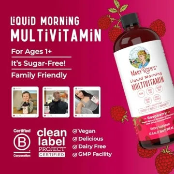 MaryRuth Liquid Multivitamin Vegan Sugar-Free Non-GMO