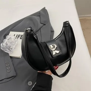 Y2K Purse Shoulder Bag - Trendy Vegan Handbag 2024