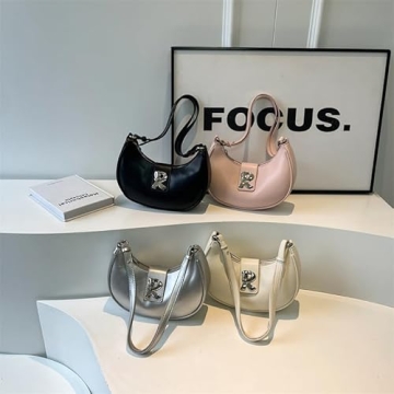 Y2K Purse Shoulder Bag - Trendy Vegan Handbag 2024