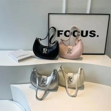 Y2K Purse Shoulder Bag - Trendy Vegan Handbag 2024