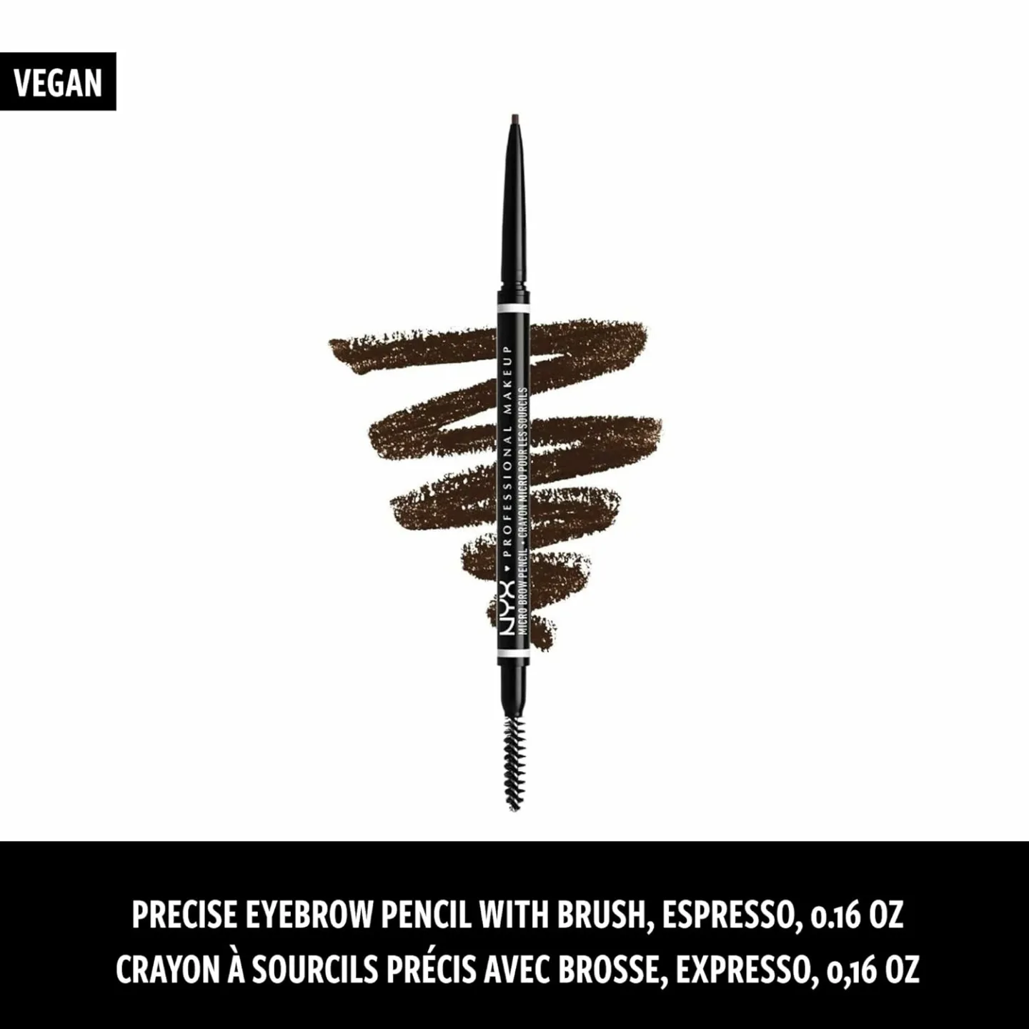 NYX Micro Brow Pencil for Perfectly Defined Eyebrows
