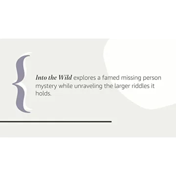 Into the Wild - A Journey of Adventure and Self-Discovery