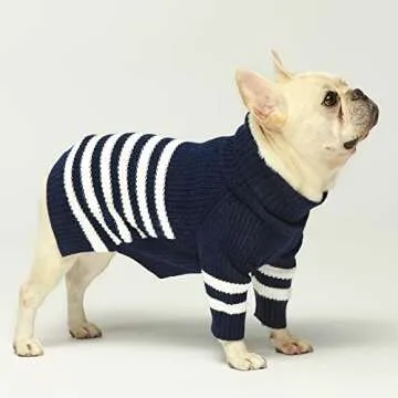 Fitwarm Thermal Turtleneck Sweater for Small Pets