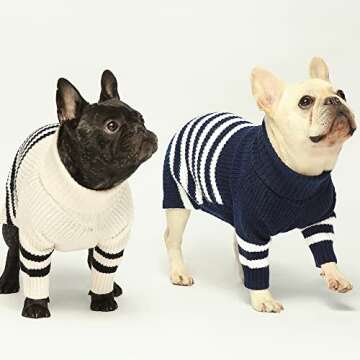 Fitwarm Thermal Turtleneck Sweater for Small Pets