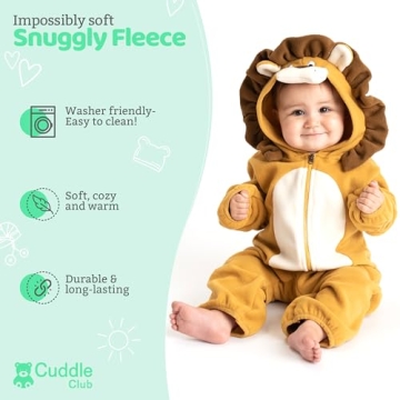 Fleece Baby Bunting Bodysuit for Infants and Toddlers